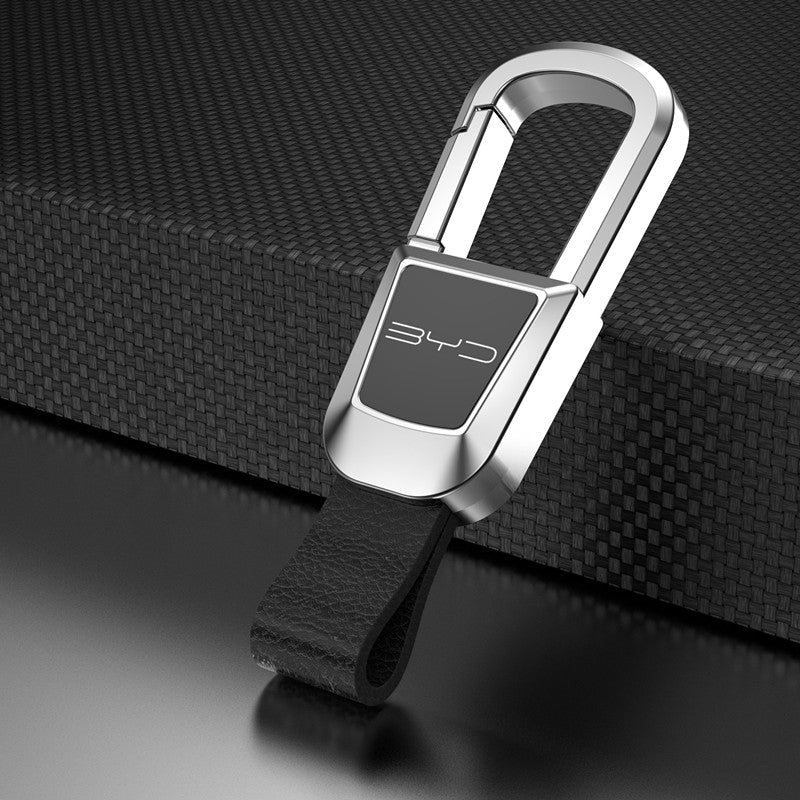 🎉Aukštos klasės natūralios odos automobilio raktų pakabukas-LT