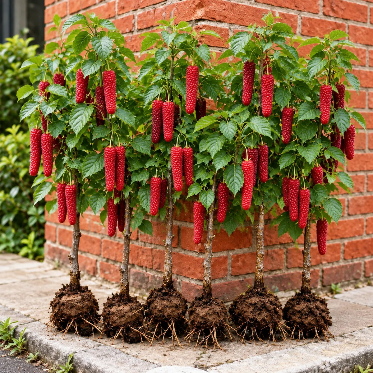 🌳 Giant Red & Black Mulberry Tree Saplings – Grow Sweet Berries at Home 🌿