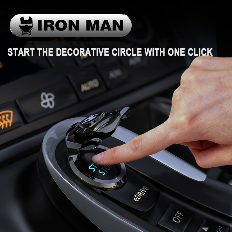 Προστατευτικό κάλυμμα με κουμπί έναρξης Iron Man-GR 