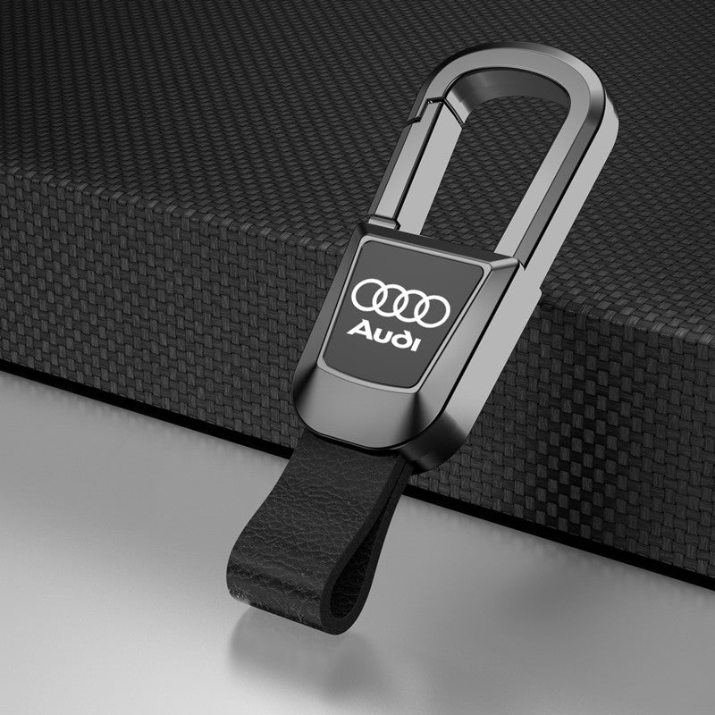 🎉Aukštos klasės natūralios odos automobilio raktų pakabukas-LT