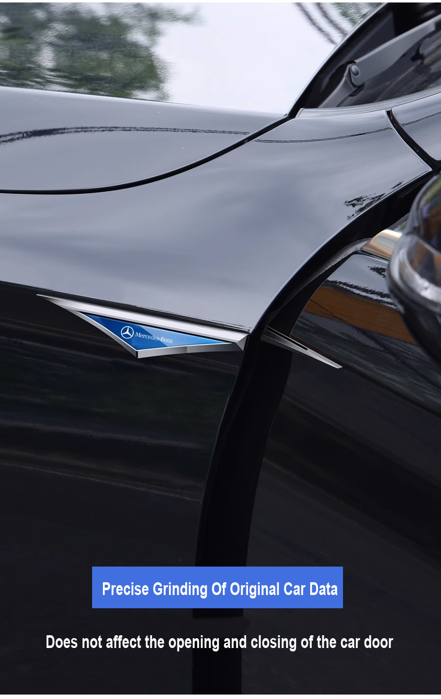 Kūrybingi cinkuoto metalo automobilių lipdukai✨2 vnt.✨-LT