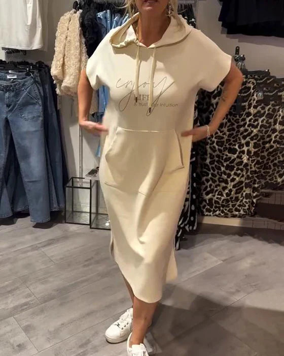 💥🔥👗[S-5XL]Nova poletna obleka s puloverjem v ohlapnem, udobnem in zračnem slogu za leto 2025-SI