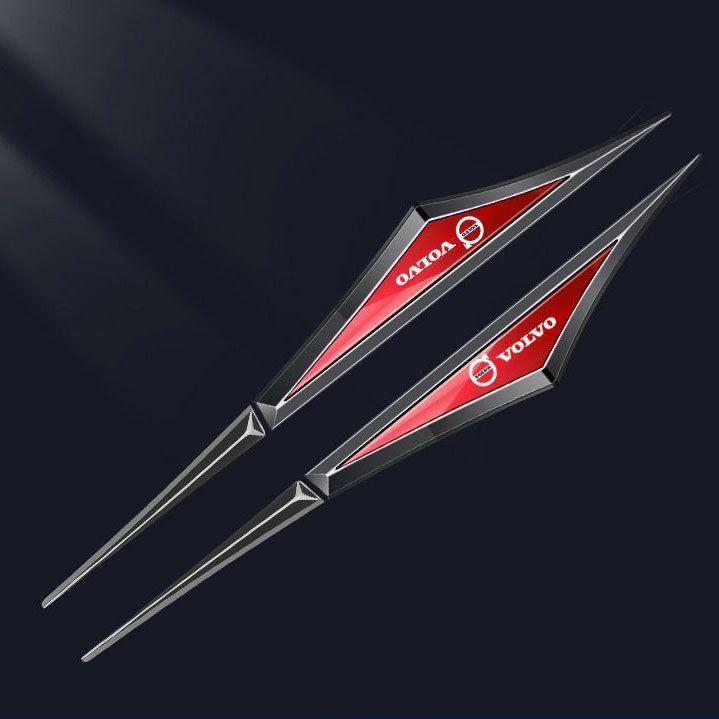 Kreativne pocinkane kovinske nalepke za avto ✨2 kosa✨-SI