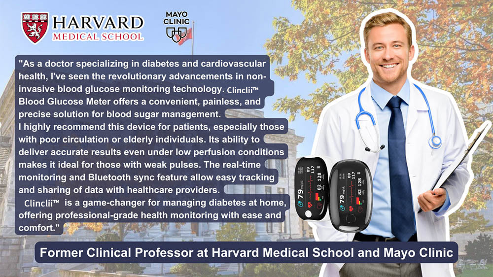 【🎁Praznična ponudba🎄】Pulzni oksimeter GlucoSense za prst s sponko - angleška različica (štiribarvna LED)-SI