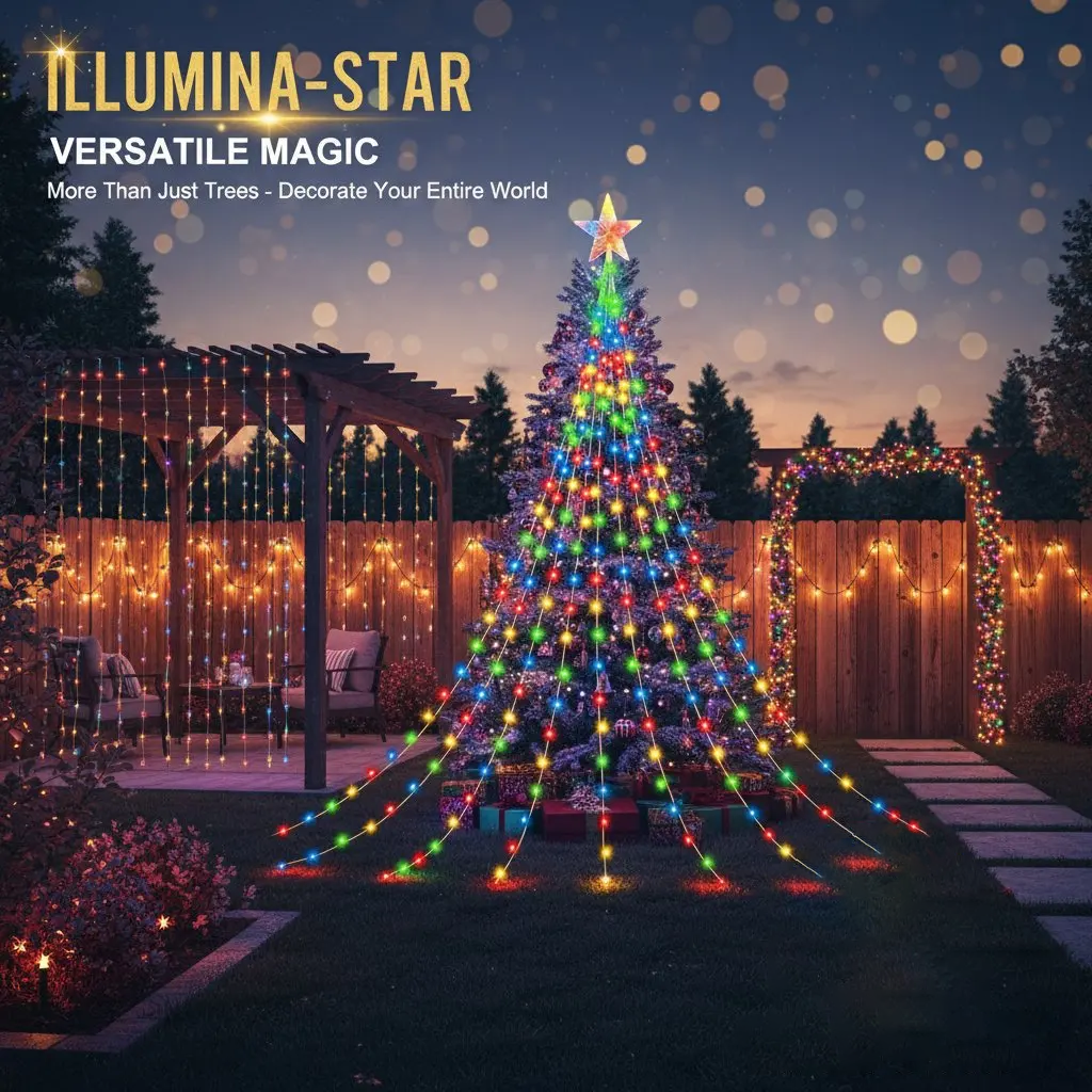 🎁Zgodnja praznična razprodaja 50 % POPUSTA🎄Božične lučke Starlight Cascade-SI