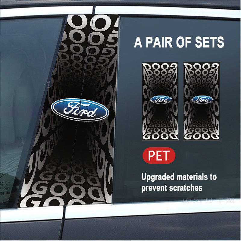 🔥Razprodaja🔥2025 Avtomobilska kreativna HD zaščitna folija za modifikacijo B-stebrička (2 kosa)-SI