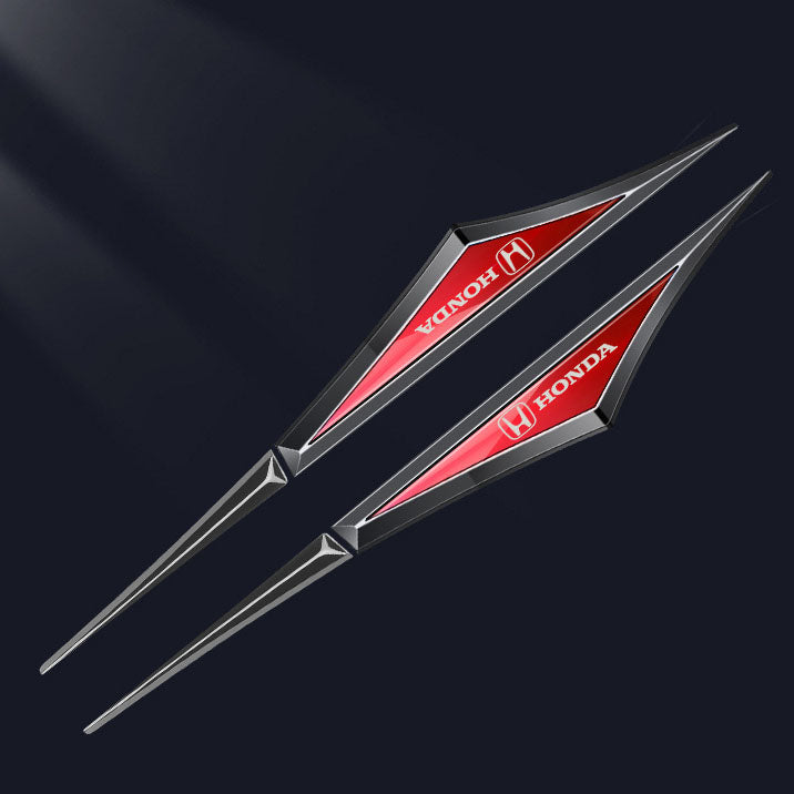 Kreativne pocinkane kovinske nalepke za avto ✨2 kosa✨-SI