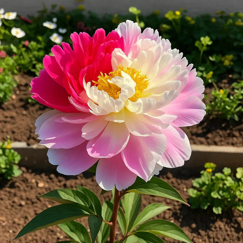 🌸 Διπλά αναρριχώμενη παιώνια, ένα ανθεκτικό στον παγετό πολυετές φυτό κήπου για εσωτερική και εξωτερική ομορφιά-GR