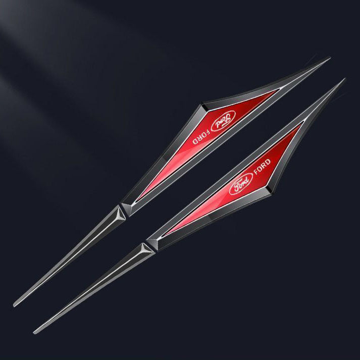 Kūrybingi cinkuoto metalo automobilių lipdukai✨2 vnt.✨-LT