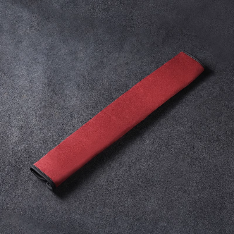 „SilkLeather“ saugos diržo užvalkalas – kaklo apsauga ir logotipo parinktis-LT