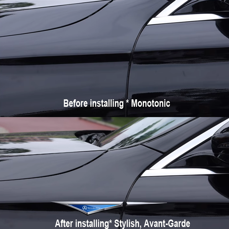 Kūrybingi cinkuoto metalo automobilių lipdukai✨2 vnt.✨-LT