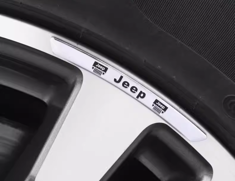 Karštas išpardavimas ✨50% nuolaida ✨3D metalinio ratlankio lipdukas su asmenybe (4 vnt.)-LT