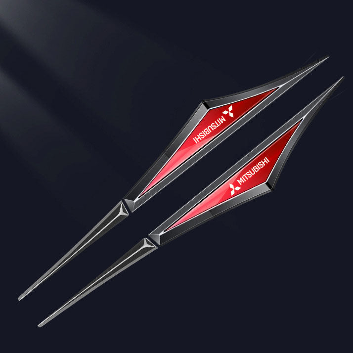 Kūrybingi cinkuoto metalo automobilių lipdukai✨2 vnt.✨-LT