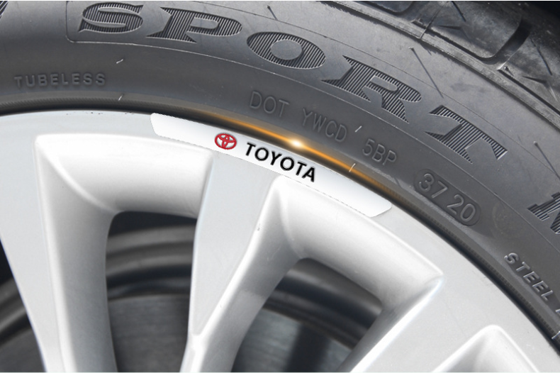 Karštas išpardavimas ✨50% nuolaida ✨3D metalinio ratlankio lipdukas su asmenybe (4 vnt.)-LT