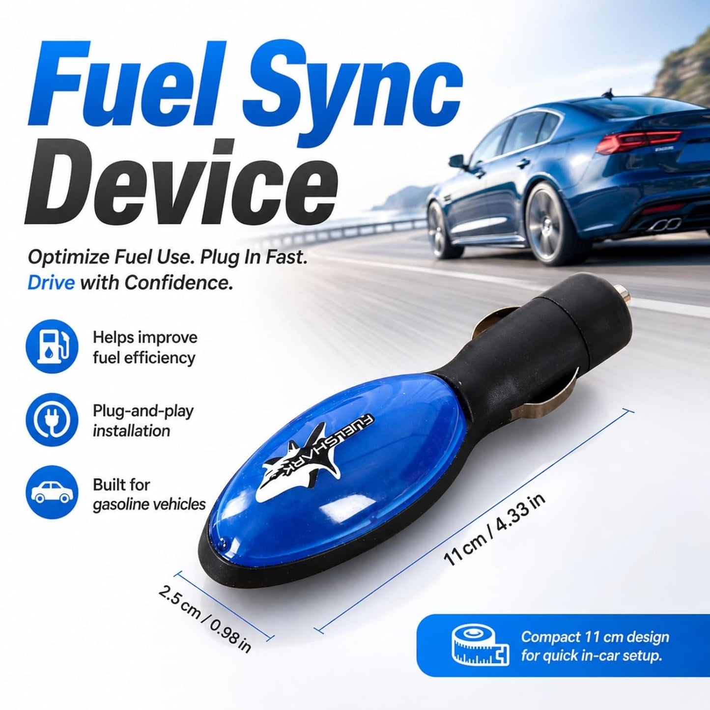 🚗 2026 Nova posodobitev za FuelShark Fuel Sync – prihranite gorivo v avtomobilih in tovornjakih, preprečite razlitje-SI