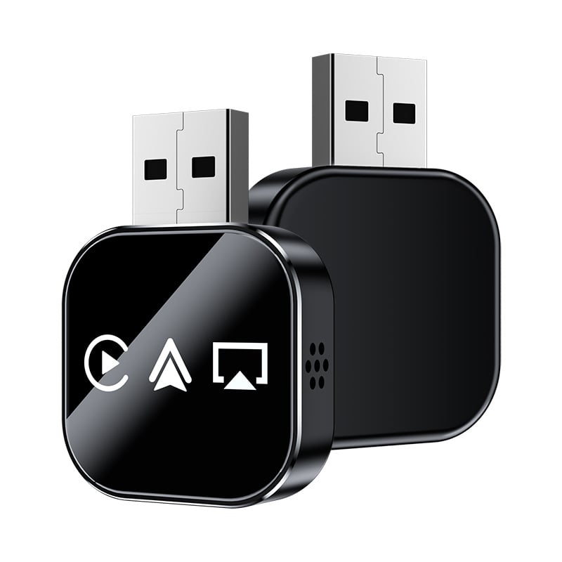 📶 Nadgradnja 2026 3 v 1 Screen Mirror iOS telefon, žično-brezžični Carplay adapter-SI