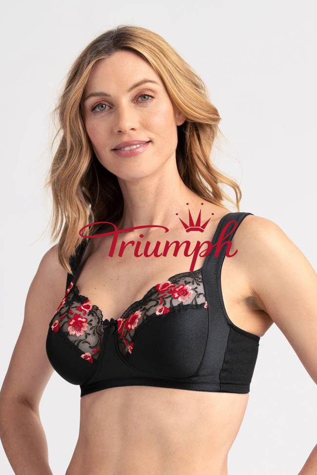 TRIUMPH - 3 VNT. (65A-120H) 💝 SIUVINĖTI BALTI DRABUŽIAI ✨-LT