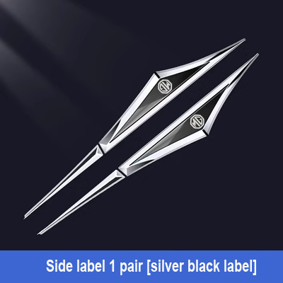 Kreativne pocinkane kovinske nalepke za avto ✨2 kosa✨-SI