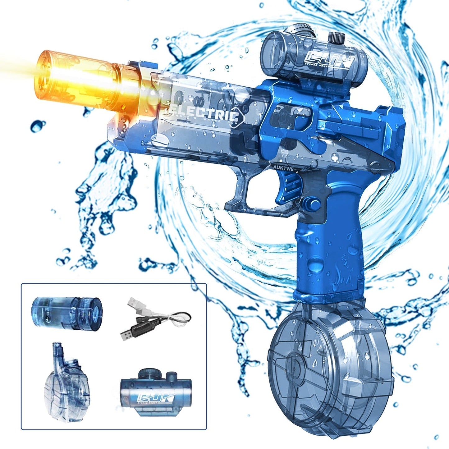 Ηλεκτρικό Πιστόλι Νερού Woyuosn Battle Blaster-GR