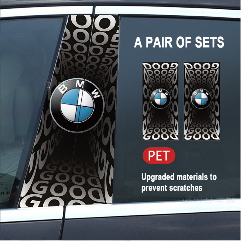 🔥Razprodaja🔥2025 Avtomobilska kreativna HD zaščitna folija za modifikacijo B-stebrička (2 kosa)-SI