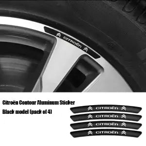 Karštas išpardavimas ✨50% nuolaida ✨3D metalinio ratlankio lipdukas su asmenybe (4 vnt.)-LT