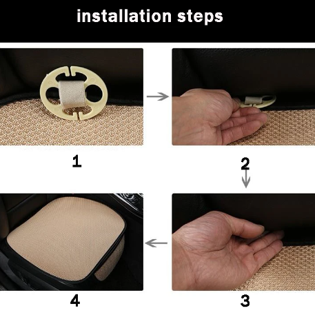 🔥Poletne ponudbe 🔥 Blazine za avtomobilske sedeže Ice Silk 🚗-SI