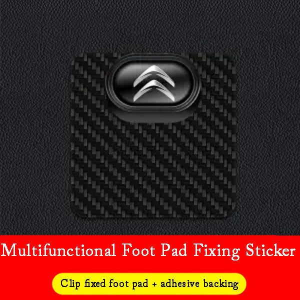 🎉HOT SALE 🎉Multifunctional Carbon Fiber Car Mat Fixing Buckle✨8 Pcs✨