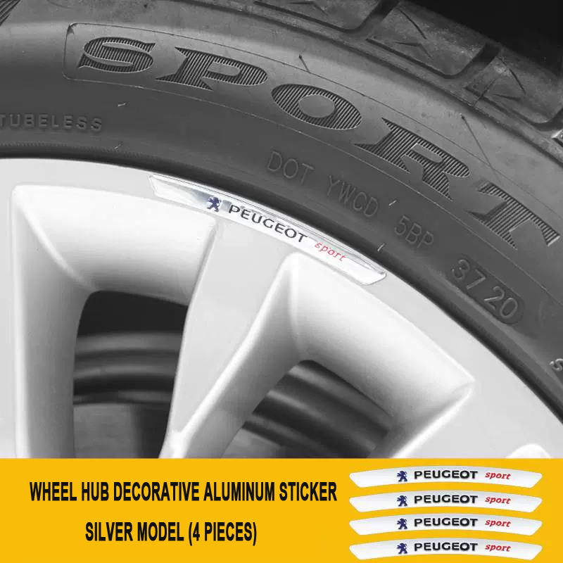 Karštas išpardavimas ✨50% nuolaida ✨3D metalinio ratlankio lipdukas su asmenybe (4 vnt.)-LT