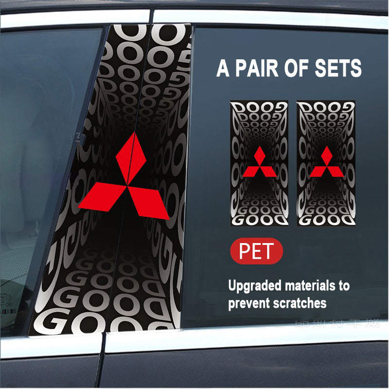 🔥Razprodaja🔥2025 Avtomobilska kreativna HD zaščitna folija za modifikacijo B-stebrička (2 kosa)-SI