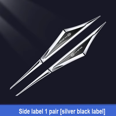 Kreativne pocinkane kovinske nalepke za avto ✨2 kosa✨-SI