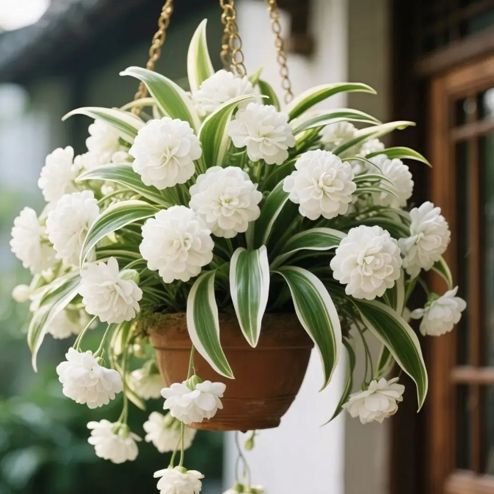 🌼 Αρωματικοί βολβοί φυτών χρυσής γιγάντιας αράχνης-GR