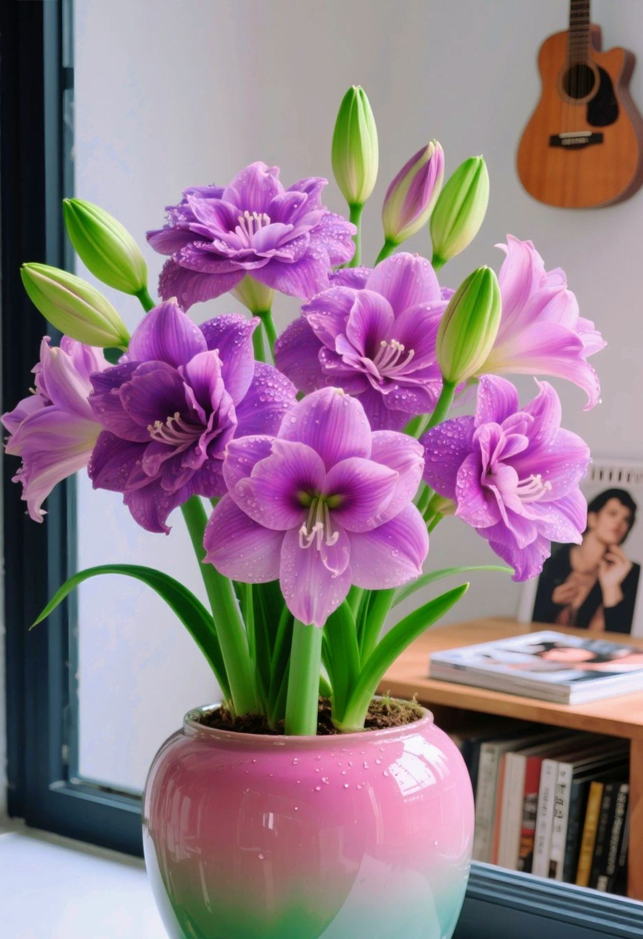 Čebulice dišečega amarilisa z dvojnimi cvetnimi listi-SI