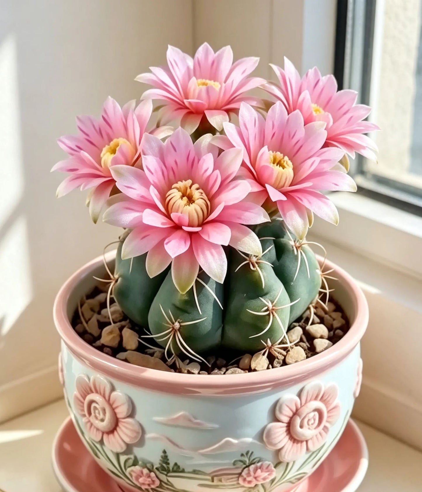 🌵 Spoznajte svojega novega najboljšega prijatelja – kaktus Gymnocalycium baldianum! 💕-SI