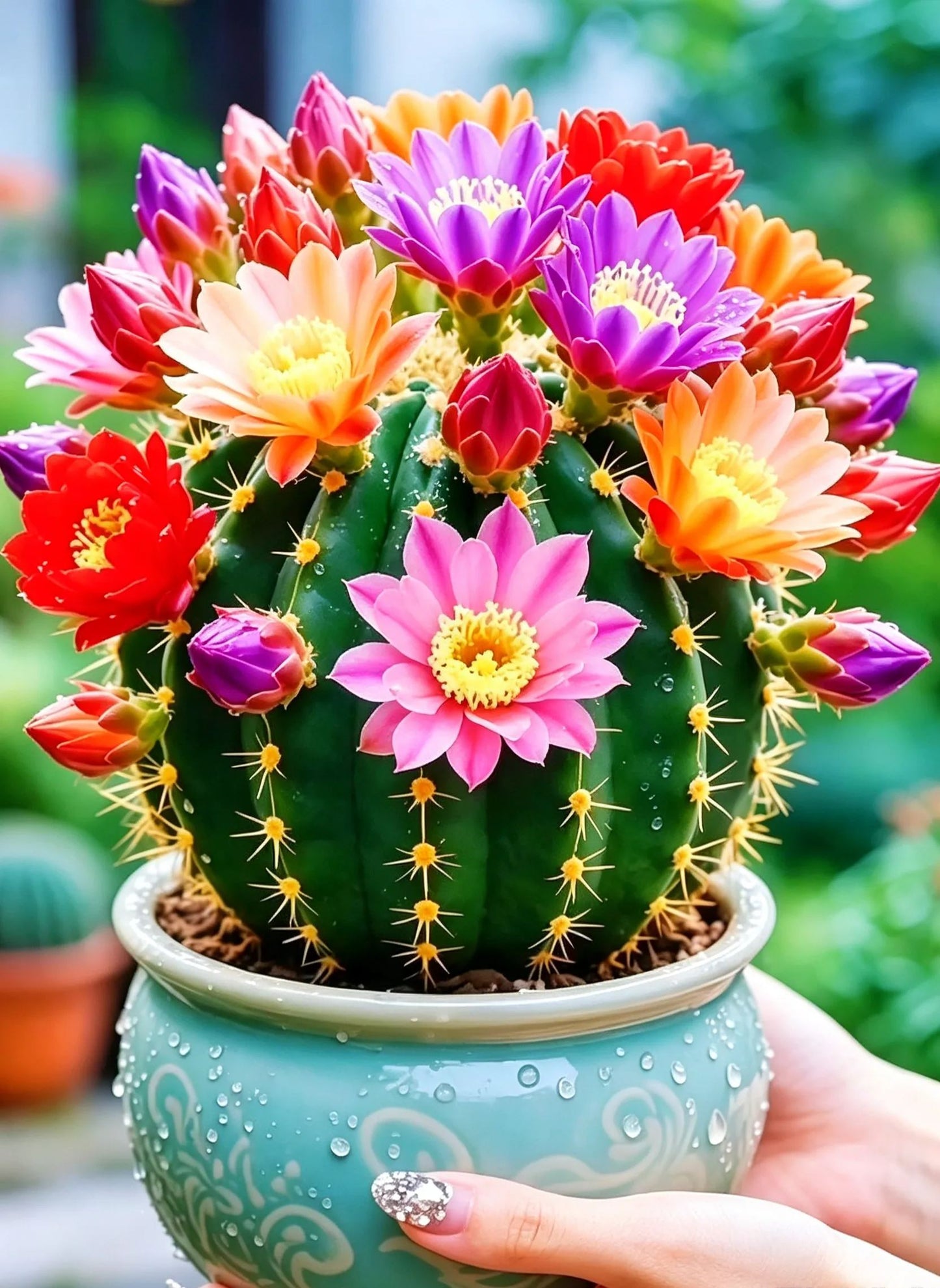 🌵 Spoznajte svojega novega najboljšega prijatelja – kaktus Gymnocalycium baldianum! 💕-SI