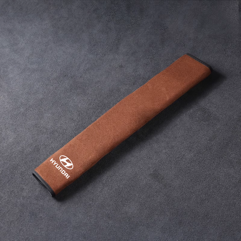 „SilkLeather“ saugos diržo užvalkalas – kaklo apsauga ir logotipo parinktis-LT