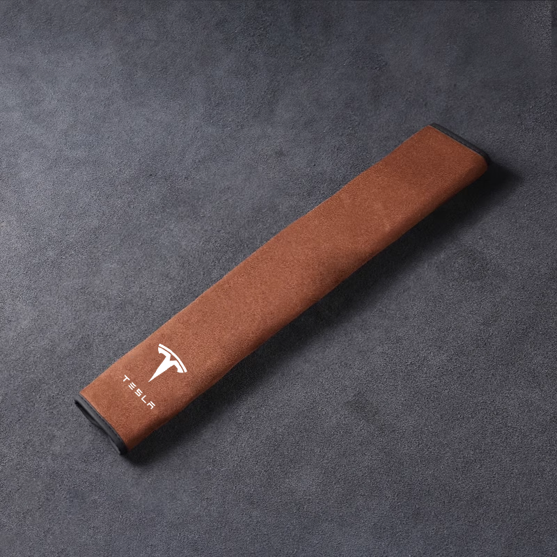 „SilkLeather“ saugos diržo užvalkalas – kaklo apsauga ir logotipo parinktis-LT