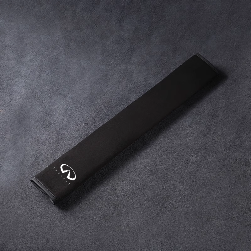 „SilkLeather“ saugos diržo užvalkalas – kaklo apsauga ir logotipo parinktis-LT