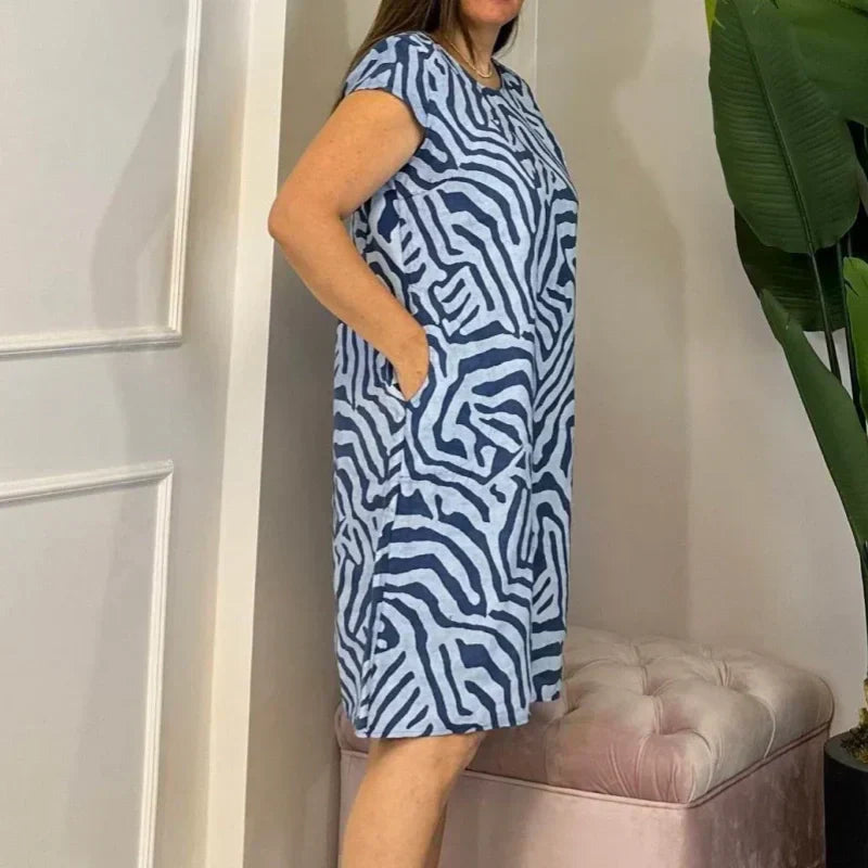 🎁Βραδινά τυπωμένα καθημερινά φορέματα μποέμ 2025👗-GR