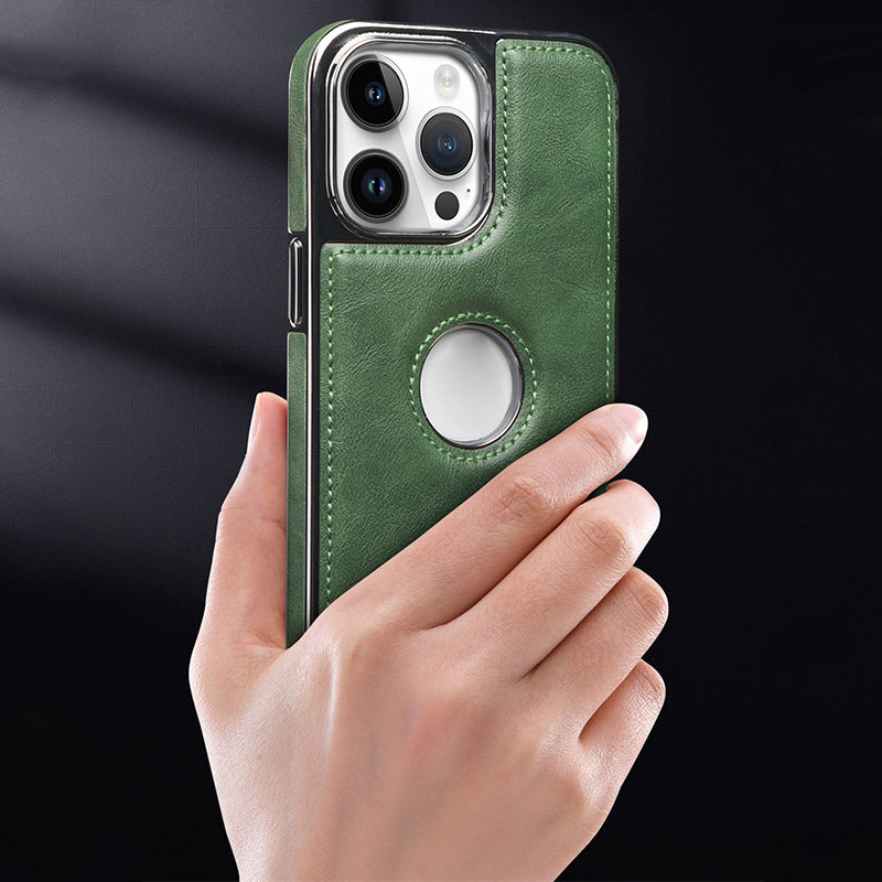 💢Θήκη iPhone – πολυτελές δέρμα-GR
