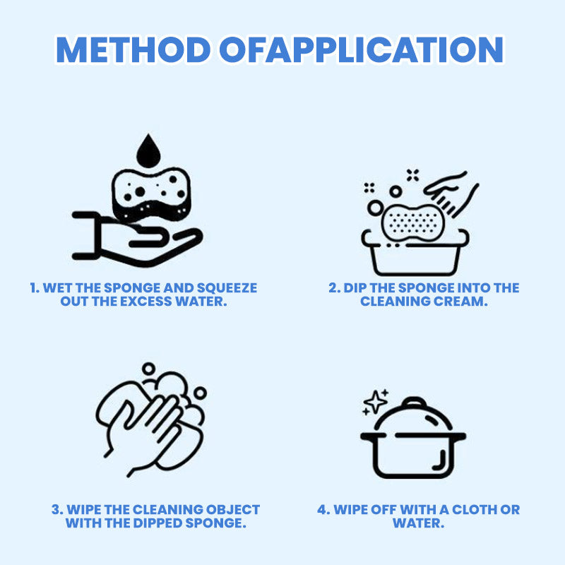 🎉Multifunkcionalna, učinkovita čistilna krema z gobico-SI