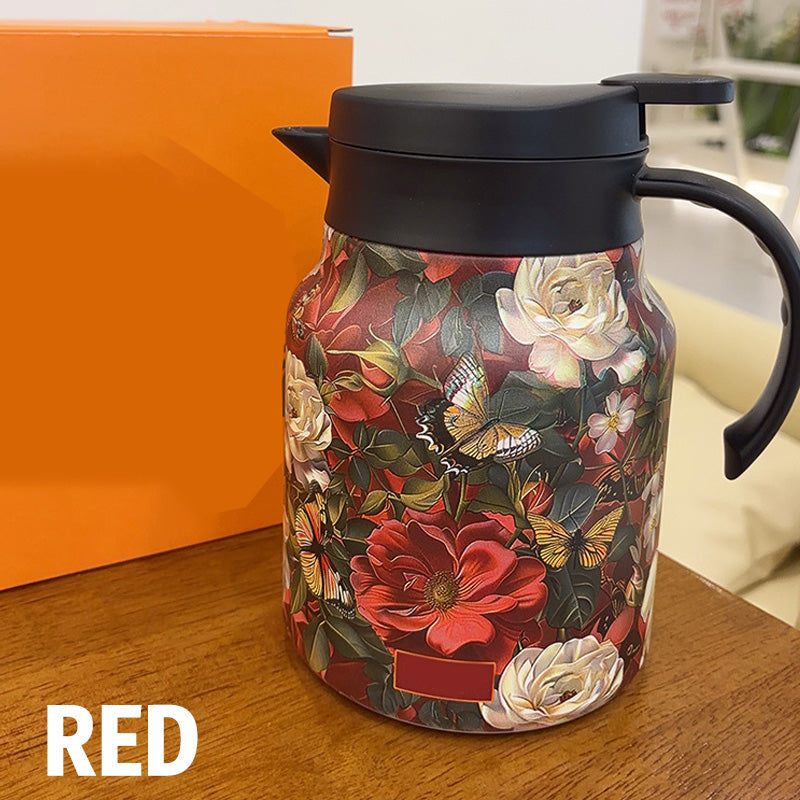 🍵1000 ml vakuumsko izoliran čajnik s cedilom-SI