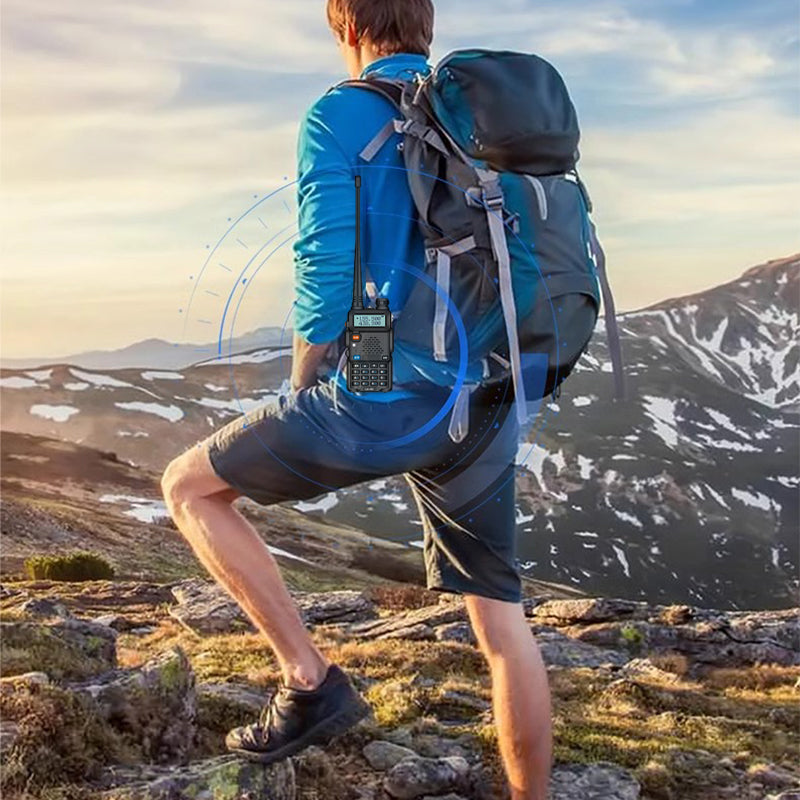 🔥Vroča razprodaja - 50 % popusta📡 Radio Walkie Talkie dolgega dosega UV-5R SI