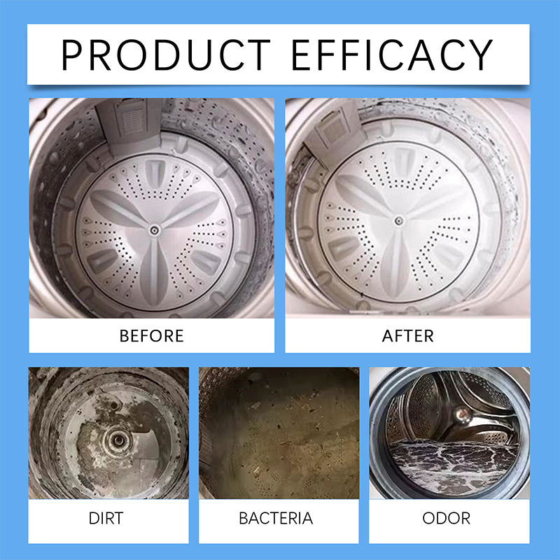 ✨Močne tablete za čiščenje pralnega stroja - Hitro čiščenje✨-SI