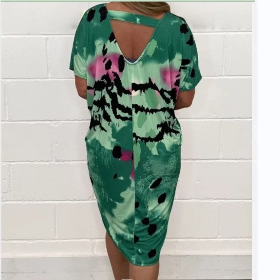 💖2025 Obleka za prosti čas s potiskom-SI