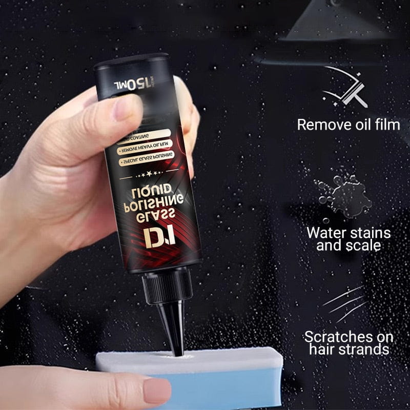 🚘Tekočina za poliranje in čiščenje za odstranjevanje prask z avtomobilskih stekel💦-SI