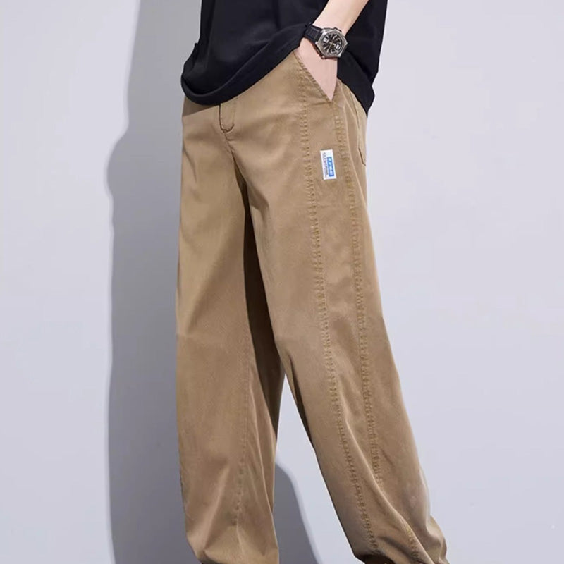 ⏳（M-3XL)🔥Μοδάτα τζιν με ίσια γραμμή και χαμηλό τελείωμα👖 Διαθέσιμο σε 4 χρώματα.-GR