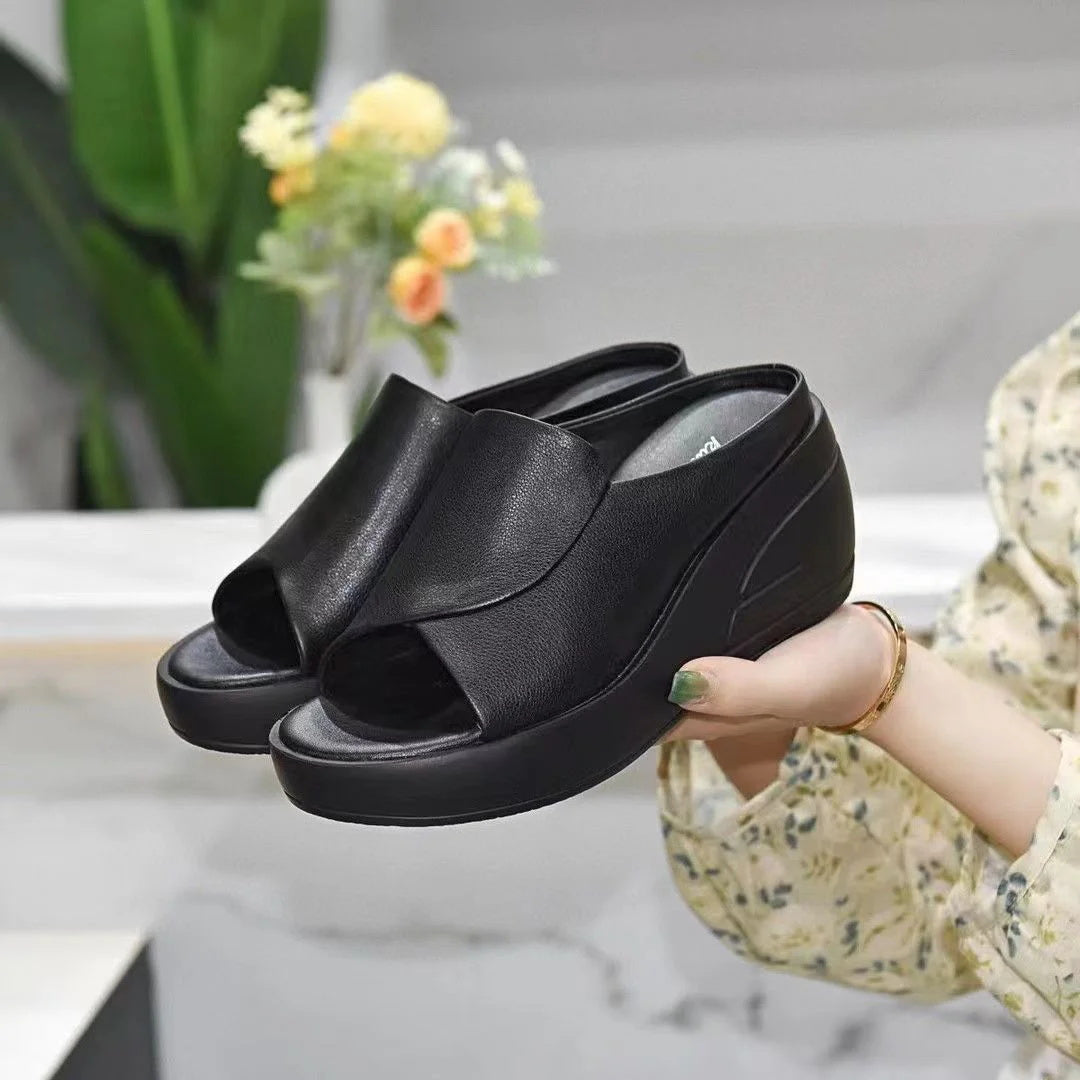 🌸Sandali s poševno dvignjeno peto 5,5 CM-SI