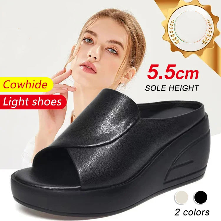 🌸Sandali s poševno dvignjeno peto 5,5 CM-SI