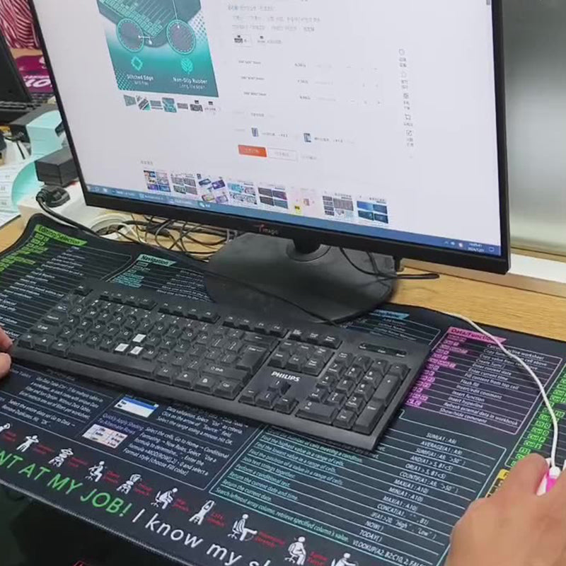 🔥 Podloga za pisarniško mizo, odporna proti madežem in nedrseča 🧠💻-SI