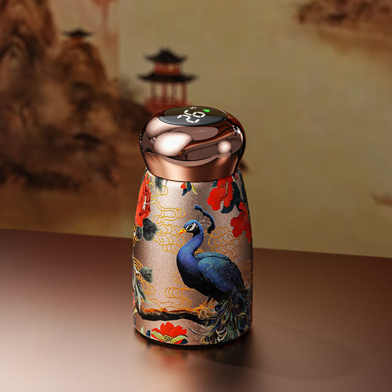 🧉Vintage Φορητή Έξυπνη Μονωμένη Κούπα-GR